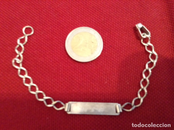 Joyeria: PULSERA DE PLATA 925 CON INSCRIPCION 5,3 g - Foto 3