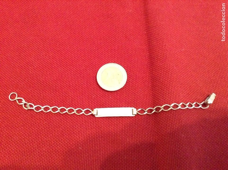Joyeria: PULSERA DE PLATA 925 CON INSCRIPCION 5,3 g - Foto 1