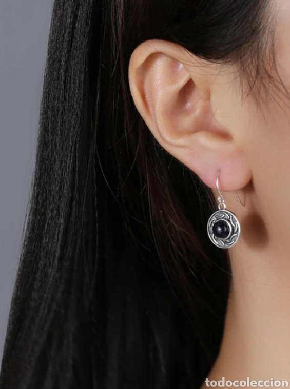 Joyeria: Pendientes de Plata y Sandstone ENV&Iacute;O GRATIS!! - Foto 2