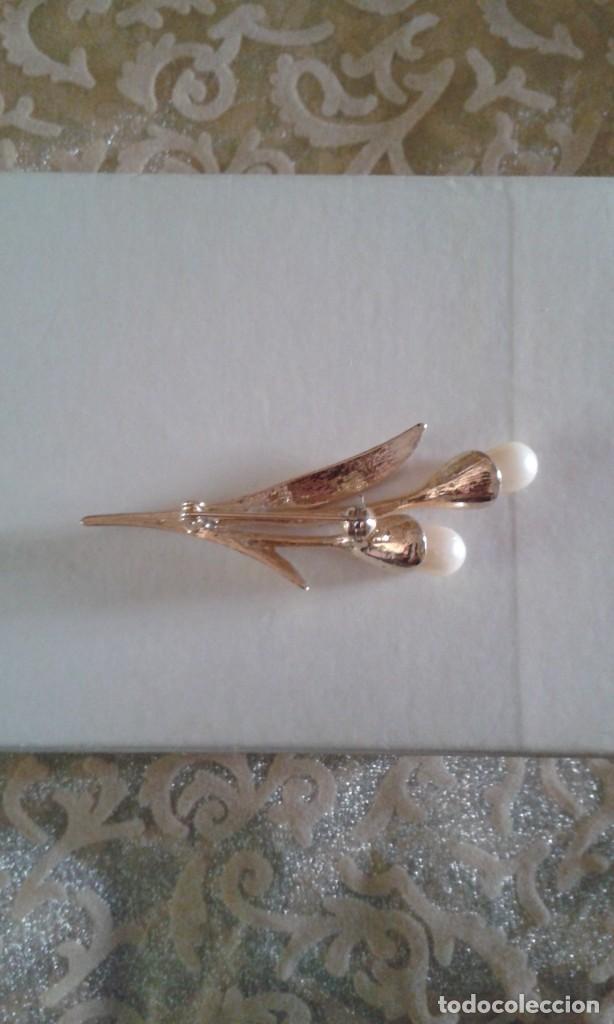 Joyeria: BROCHE CON CRISTALES O STRASS Y SIMIL PERLAS - Foto 4
