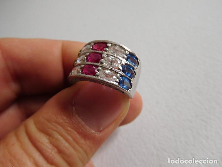 Joyeria: Anillo de plata y piedras 925 - Foto 2