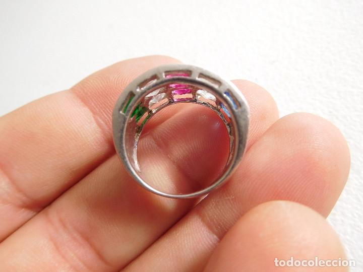 Joyeria: Anillo de plata y piedras 925 - Foto 4