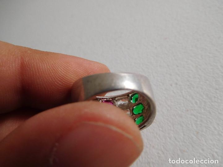Joyeria: Anillo de plata y piedras 925 - Foto 8