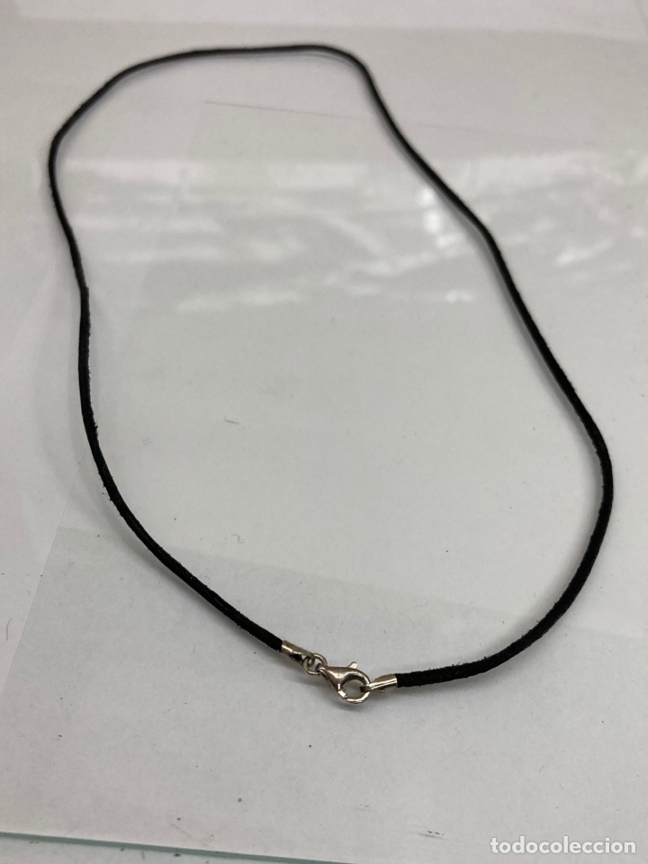 Joyeria: Collar de plata y caucho - Foto 2