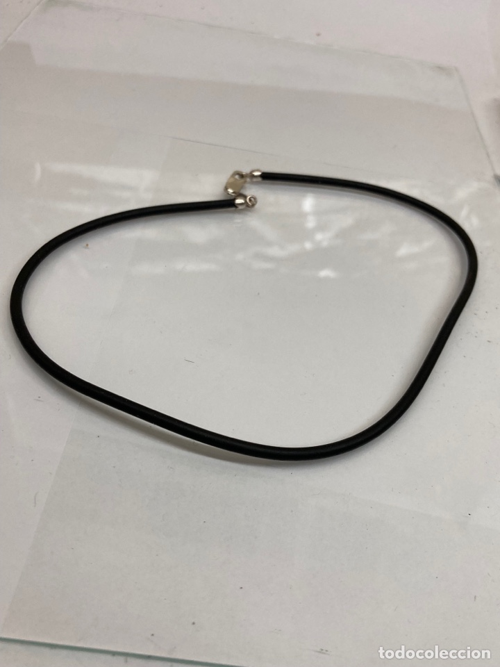 Joyeria: Collar de plata y cuero - Foto 2