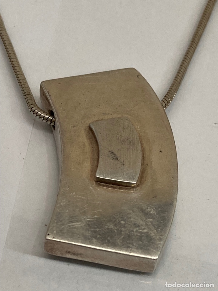 Joyeria: Colgante y cadena de plata - Foto 2