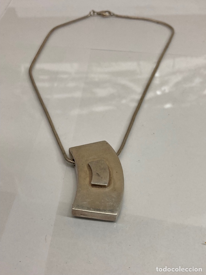 Joyeria: Colgante y cadena de plata - Foto 1