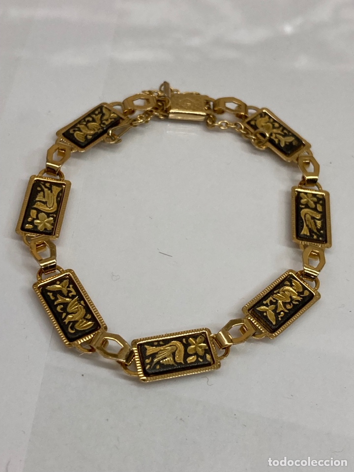 Joyeria: Pulsera de plata con damascado - Foto 1