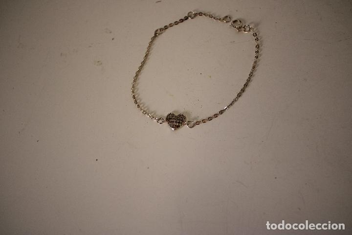 Joyeria: pulsera con corazon plata 925 - Foto 1