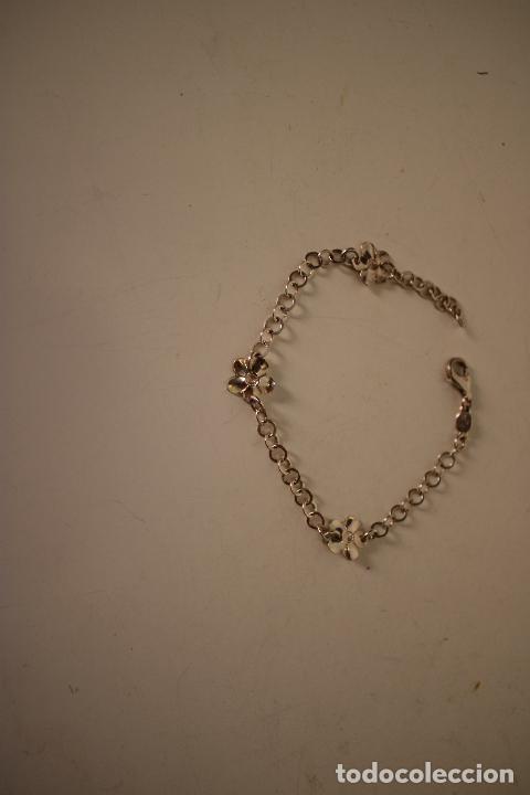 Joyeria: pulsera margaritas plata 925 - Foto 3