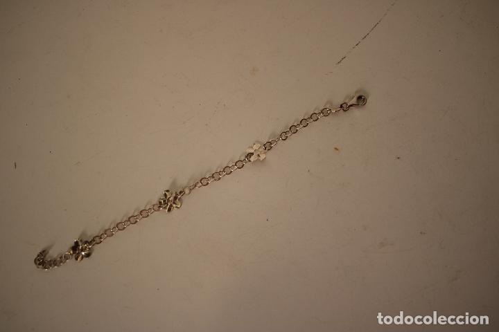 Joyeria: pulsera margaritas plata 925 - Foto 4