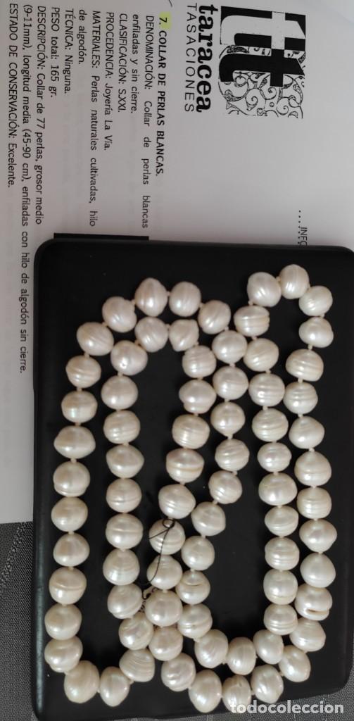 Joyeria: COLLAR DE PERLAS BLANCAS - Foto 2