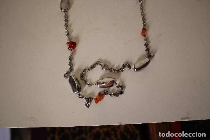 Joyeria: Collar plata 925 con ambar - Foto 1