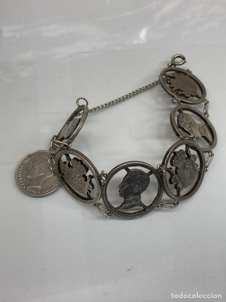 Joyeria: Pulsera de moneda plata - Foto 1
