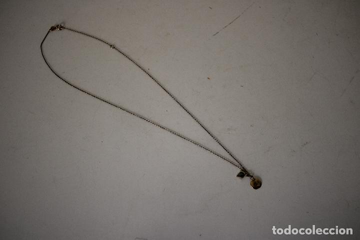 Joyeria: gargantilla plata dorada con la letra N - Foto 2