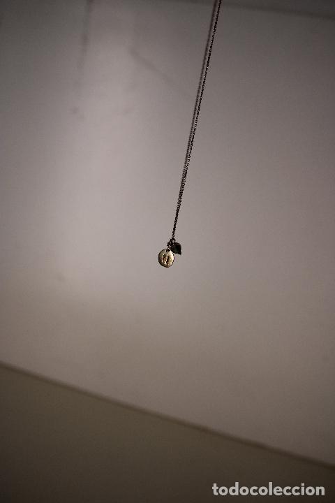 Joyeria: gargantilla plata dorada con la letra N - Foto 3