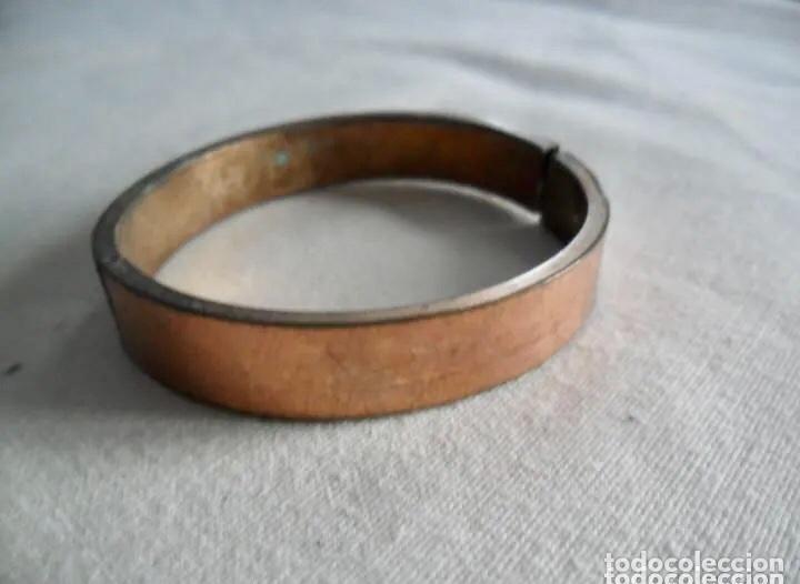 Joyeria: PULSERA EN COBRE Y PLATA SIGLO XIX - Foto 5