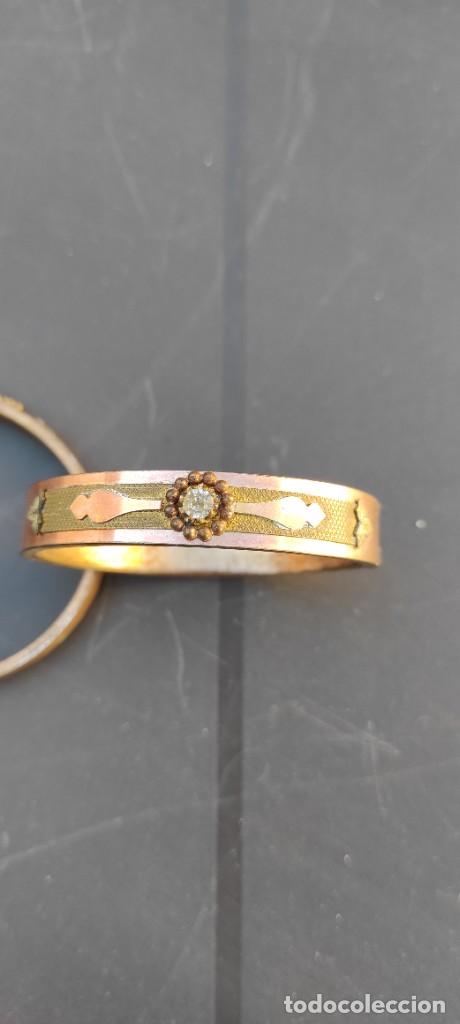 Joyeria: PULSERA EN COBRE Y PLATA SIGLO XIX - Foto 6