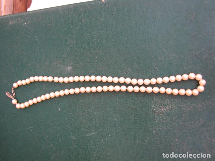 Joyeria: 21.- Collar perlas y plata. Estuche original. Maj&oacute;rica - Foto 9