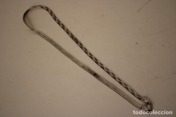 Joyeria: gargantilla plana reversible, lisa y con greca - Foto 2