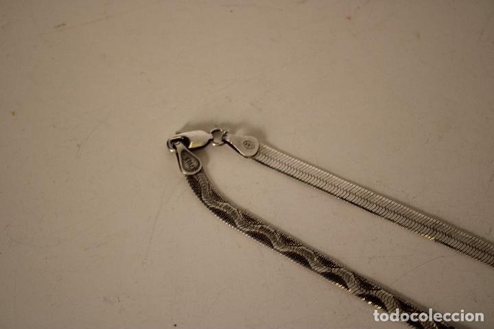 Joyeria: gargantilla plana reversible, lisa y con greca - Foto 3