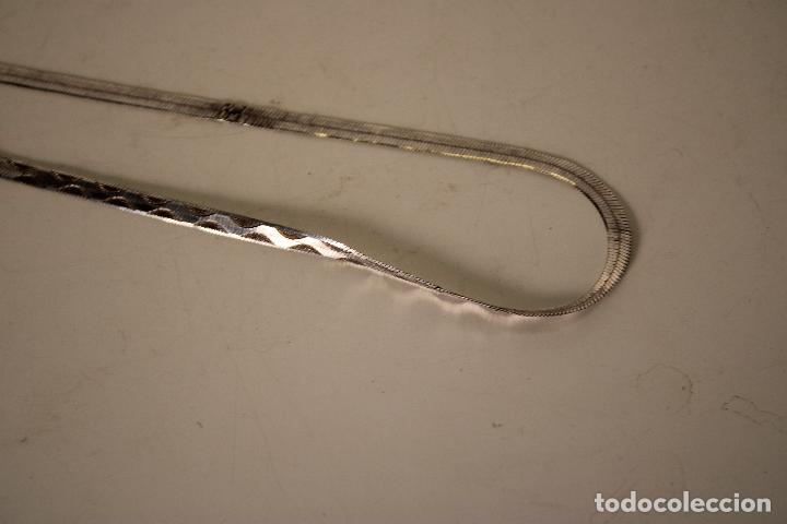 Joyeria: gargantilla plana reversible, lisa y con greca - Foto 4