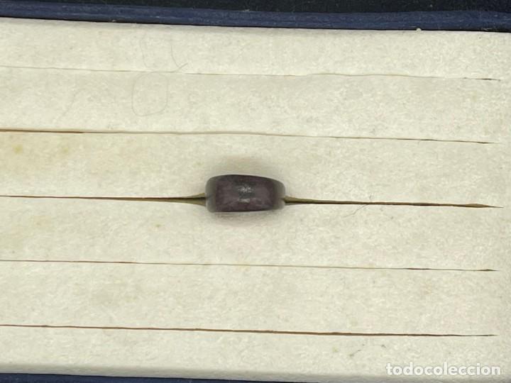 Joyeria: ANILLO DE MADERA COLOR MORADO A&Ntilde;OS 80 - Foto 4