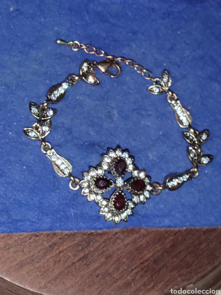 Joyeria: Pulsera con granates y circonitas, joyer&iacute;a. - Foto 5