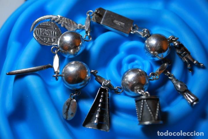 Joyeria: Antigua pulsera de GUATEMALA en plata. - Foto 1