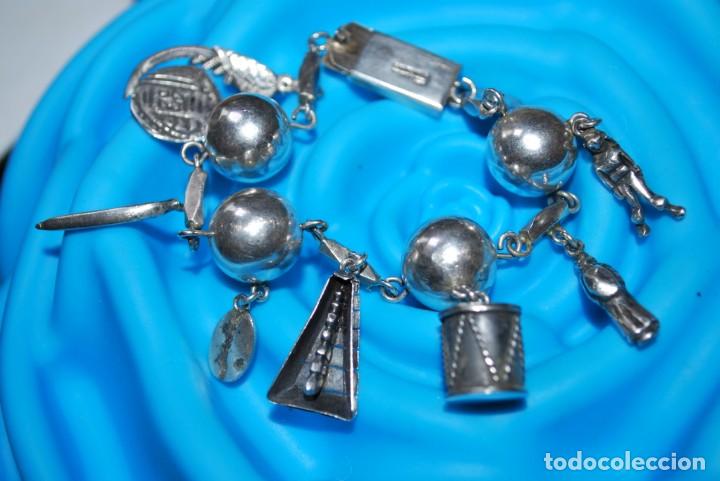 Joyeria: Antigua pulsera de GUATEMALA en plata. - Foto 3