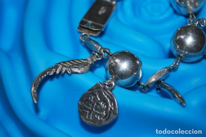 Joyeria: Antigua pulsera de GUATEMALA en plata. - Foto 5