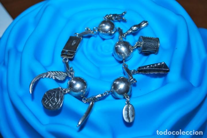 Joyeria: Antigua pulsera de GUATEMALA en plata. - Foto 6