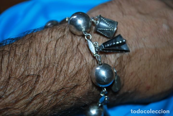 Joyeria: Antigua pulsera de GUATEMALA en plata. - Foto 8