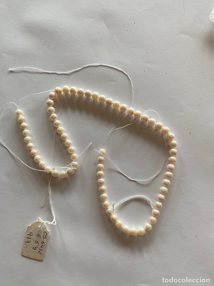 Joyeria: Collar de perlas antiguas - Foto 1