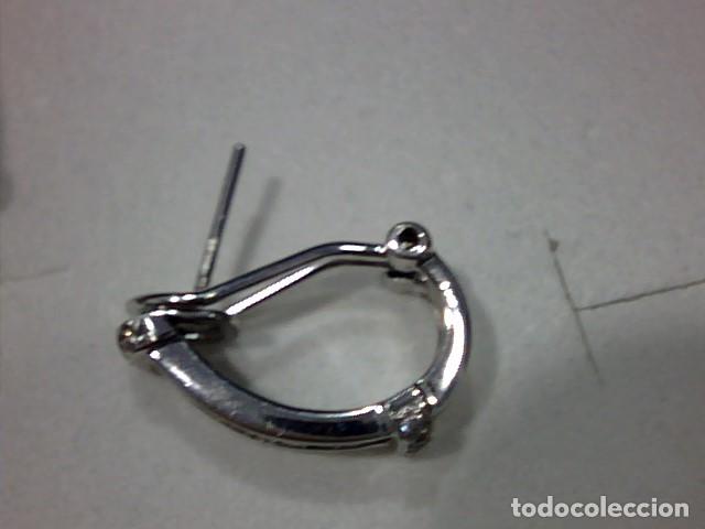 Joyeria: pendientes y anillo oro blanco 18 kts - Foto 8