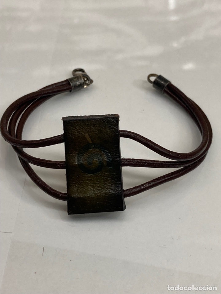 Joyeria: Pulsera de cuero cierre plata - Foto 1