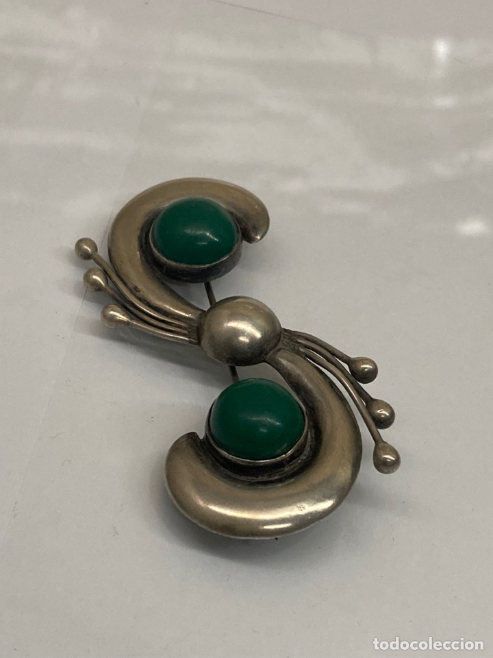 Joyeria: Broche de plata antiguo - Foto 1