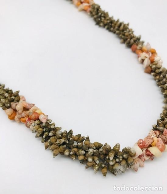 Joyeria: Bonito collar de conchas a&ntilde;os 60 - Foto 3