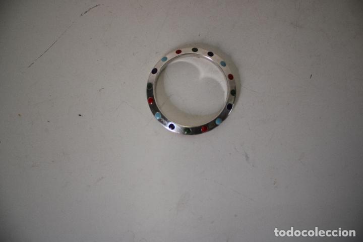Joyeria: pulsera plata y esmaltes de colores - Foto 2