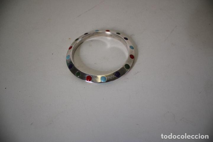 Joyeria: pulsera plata y esmaltes de colores - Foto 4