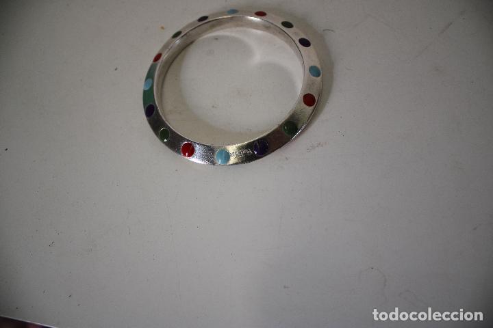 Joyeria: pulsera plata y esmaltes de colores - Foto 6