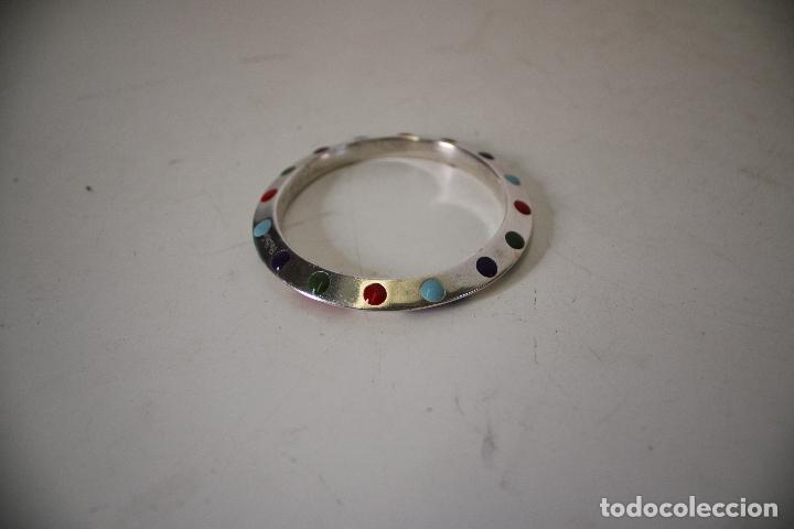 Joyeria: pulsera plata y esmaltes de colores - Foto 1