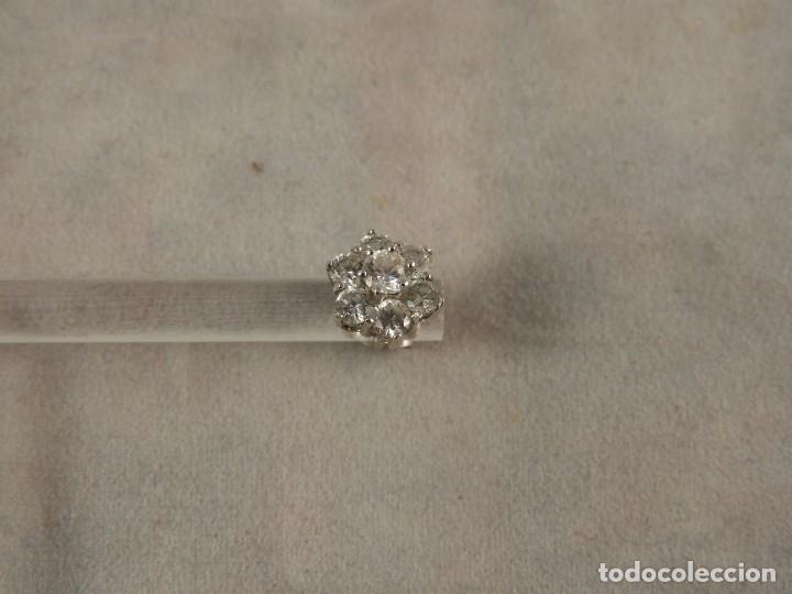 Joyeria: PENDIENTES DE PLATA Y ZIRCONITAS EN PERFECTO ESTADO - Foto 3