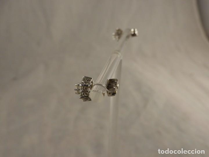 Joyeria: PENDIENTES DE PLATA Y ZIRCONITAS EN PERFECTO ESTADO - Foto 5