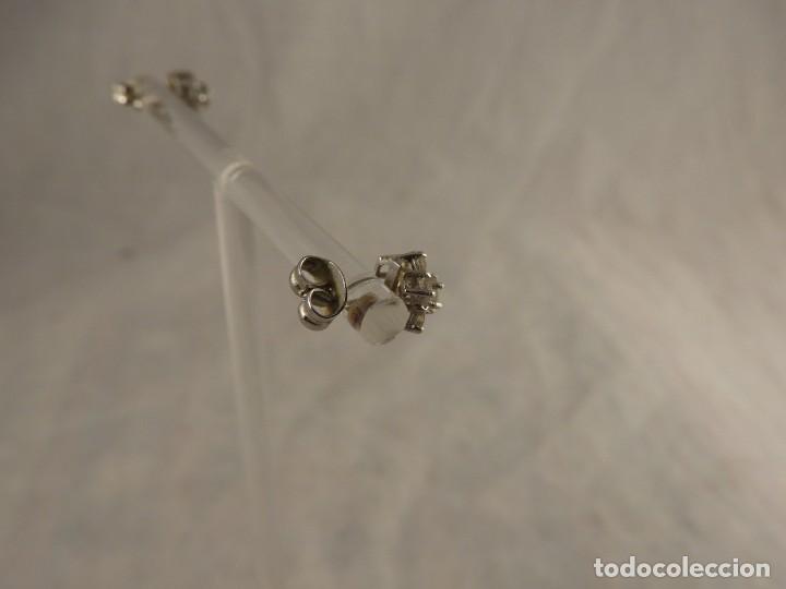 Joyeria: PENDIENTES DE PLATA Y ZIRCONITAS EN PERFECTO ESTADO - Foto 6