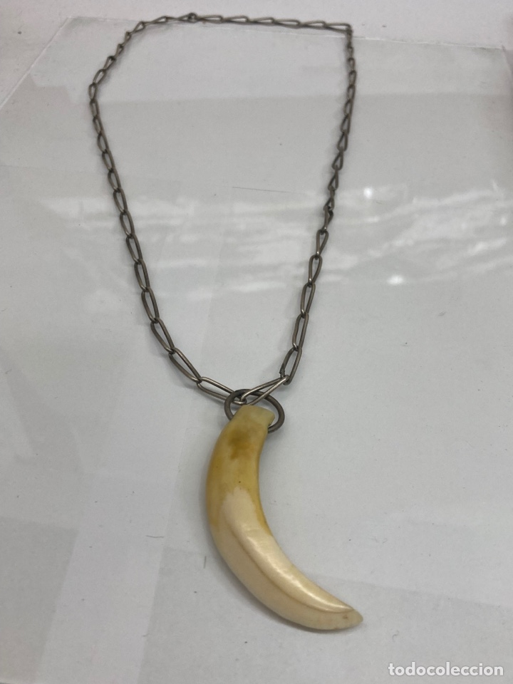Joyeria: Collar de plata y hueso - Foto 1