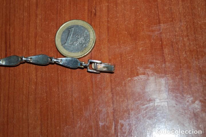 Joyeria: Pulsera de plata de ley con turquesa. - Foto 5