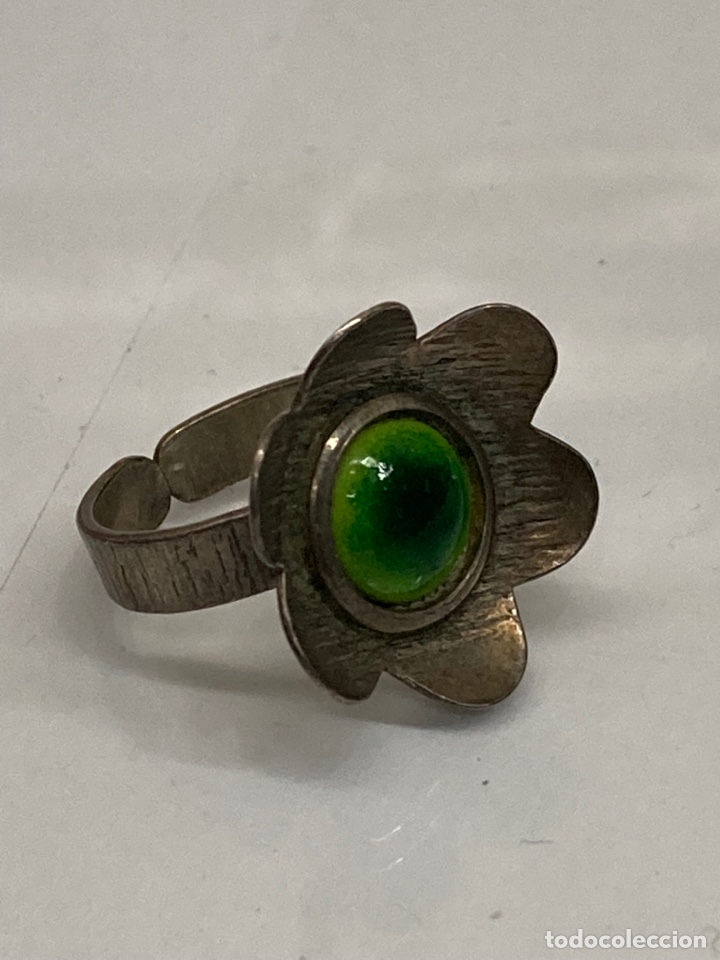 Joyeria: Anillo de plata y esmaltado - Foto 1