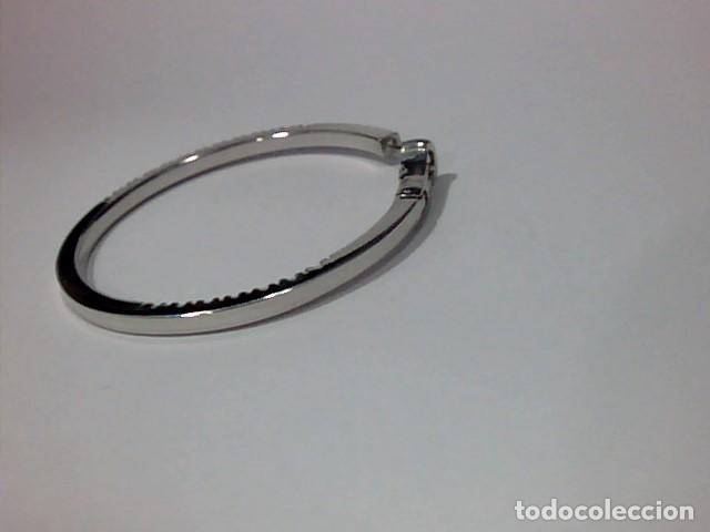 Joyeria: aros oro blanco 18 kts con diamantes - Foto 9