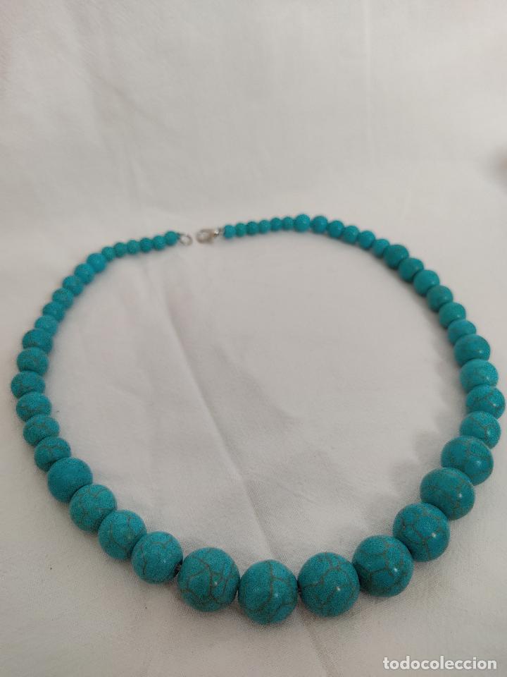 Joyeria: Espectacular collar de turquesas - Foto 3